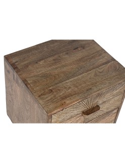 Table de Nuit Home ESPRIT Naturel 40 x 34 x 50 cm