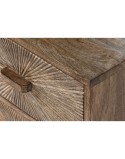 Table de Nuit Home ESPRIT Naturel 40 x 34 x 50 cm