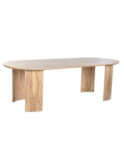 Table de Salle à Manger Home ESPRIT Bois d'acacia 240 x 100 x 75 cm
