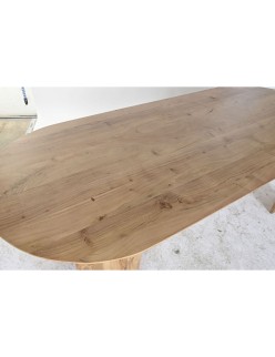 Table de Salle à Manger Home ESPRIT Bois d'acacia 240 x 100 x 75 cm