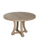 Table de Salle à Manger Home ESPRIT Naturel Bois 120 x 120 x 76 cm
