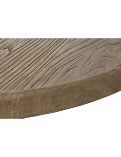 Table de Salle à Manger Home ESPRIT Naturel Bois 120 x 120 x 76 cm