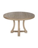 Table de Salle à Manger Home ESPRIT Naturel Bois 120 x 120 x 76 cm