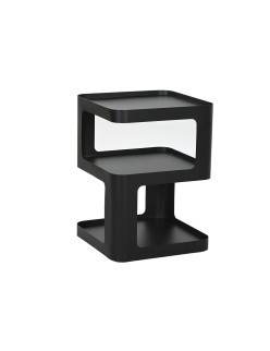 Mesa auxiliar Home ESPRIT Negro 40 x 40 x 54 cm
