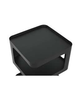 Mesa auxiliar Home ESPRIT Negro 40 x 40 x 54 cm