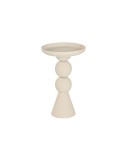 Mesa auxiliar Home ESPRIT Beige 41 x 41 x 67 cm