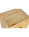 Table de Nuit Home ESPRIT Doré Naturel 50 x 40 x 50 cm