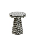 Side table Home ESPRIT Black Golden 40 x 40 x 48 cm
