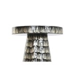 Mesa auxiliar Home ESPRIT Negro Dorado 40 x 40 x 48 cm