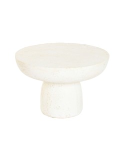 Mesa auxiliar Home ESPRIT Blanco 64,5 x 64,5 x 41 cm