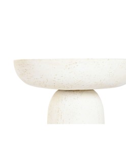 Mesa auxiliar Home ESPRIT Blanco 64,5 x 64,5 x 41 cm