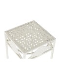 Set di 3 tavoli Home ESPRIT Bianco 30 x 30 x 70 cm (3 Pezzi)