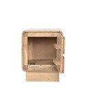 Table de Nuit Home ESPRIT Naturel 40 x 40 x 50 cm