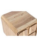 Table de Nuit Home ESPRIT Naturel 40 x 40 x 50 cm