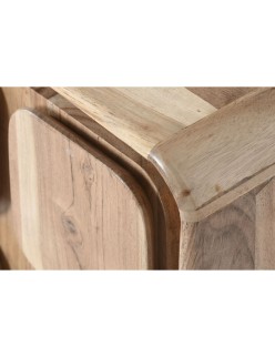 Table de Nuit Home ESPRIT Naturel 40 x 40 x 50 cm