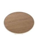 Mesa auxiliar Home ESPRIT Beige Natural 75 x 75 x 75,5 cm