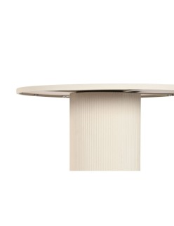 Mesa auxiliar Home ESPRIT Beige Natural 75 x 75 x 75,5 cm