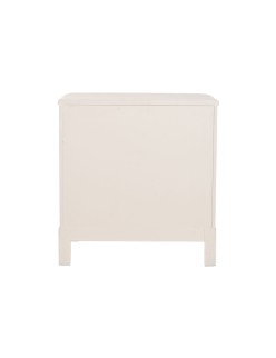 Table de Nuit Home ESPRIT Gris clair 53 x 42 x 56,2 cm