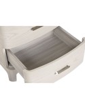 Table de Nuit Home ESPRIT Gris clair 53 x 42 x 56,2 cm