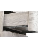 Table de Nuit Home ESPRIT Gris clair 53 x 42 x 56,2 cm