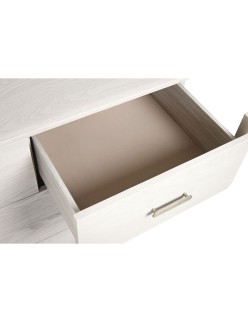 Table de Nuit Home ESPRIT Gris clair 53 x 42 x 56,2 cm