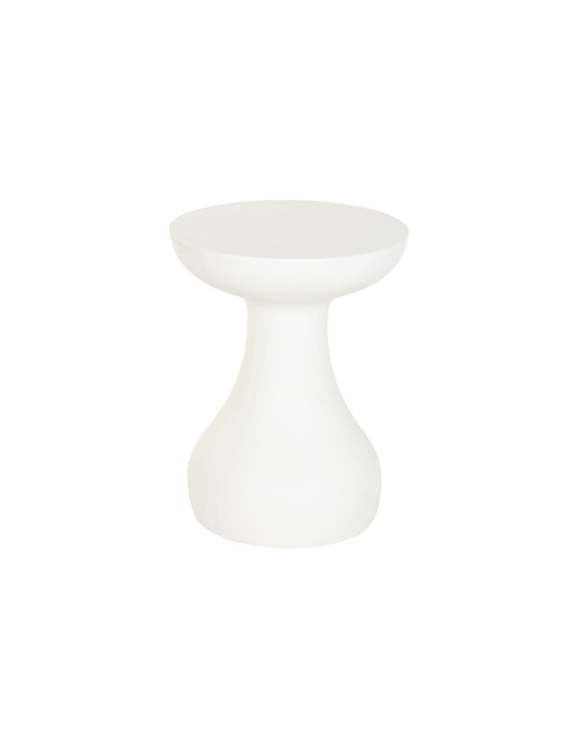 Mesa auxiliar Home ESPRIT Blanco 40 x 40 x 50,5 cm