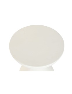 Mesa auxiliar Home ESPRIT Blanco 40 x 40 x 50,5 cm