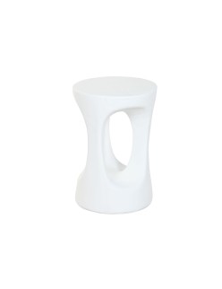 Mesa auxiliar Home ESPRIT Blanco 35,5 x 35,5 x 51 cm