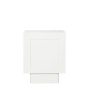 Table de Nuit Home ESPRIT Blanc Naturel 40 x 35 x 50 cm