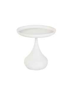 Mesa auxiliar Home ESPRIT Gris claro 51 x 51 x 51 cm