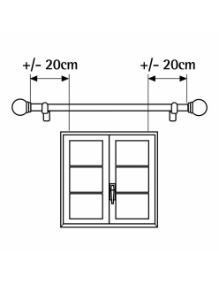 Vorhangstange Stor Planet (Restauriert B)