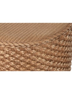 Mesa auxiliar Home ESPRIT Marrón claro 36,5 x 36,5 x 44 cm