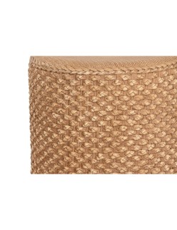 Mesa auxiliar Home ESPRIT Marrón claro 36,5 x 36,5 x 44 cm