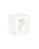 Mesa auxiliar Home ESPRIT Blanco 40 x 40 x 46 cm
