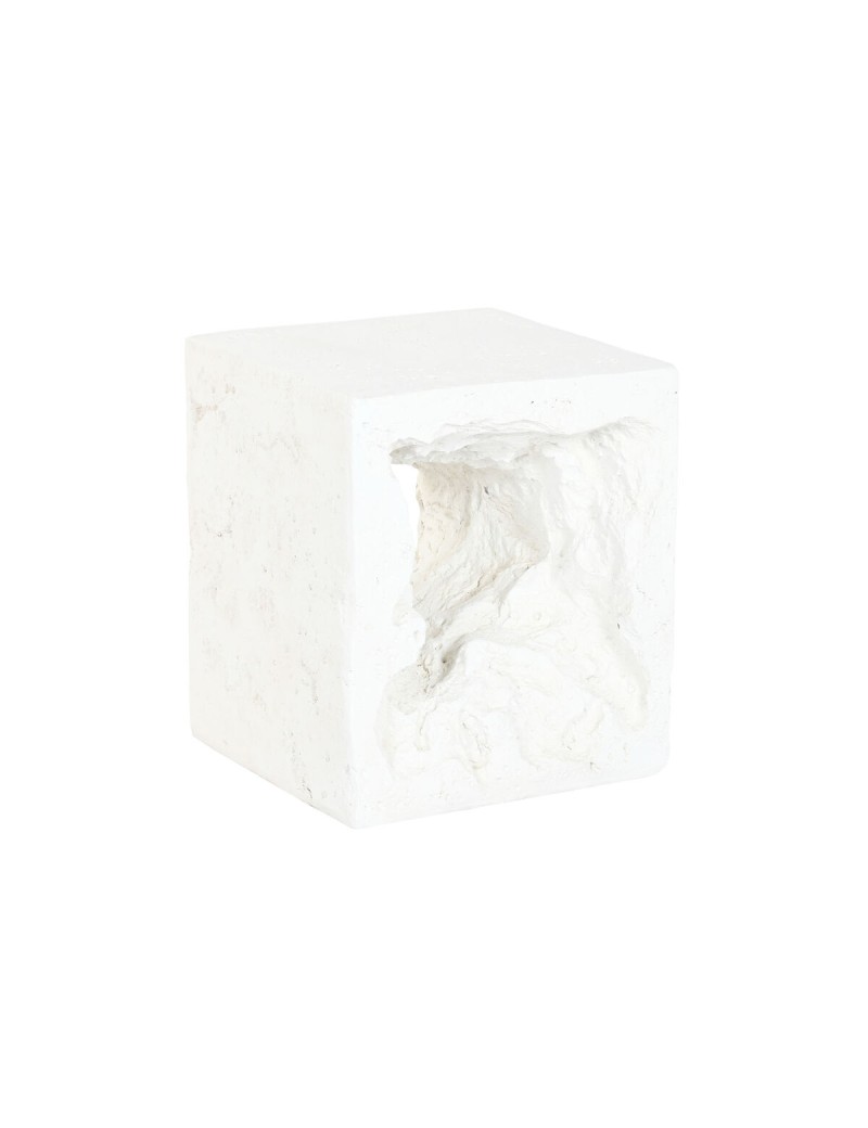 Mesa auxiliar Home ESPRIT Blanco 40 x 40 x 46 cm