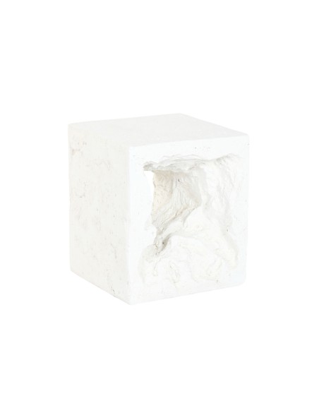 Mesa auxiliar Home ESPRIT Blanco 40 x 40 x 46 cm