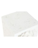 Mesa auxiliar Home ESPRIT Blanco 40 x 40 x 46 cm