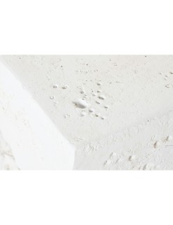 Mesa auxiliar Home ESPRIT Blanco 40 x 40 x 46 cm