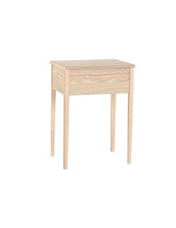 Mesita de Noche Home ESPRIT Natural 48 x 35 x 65 cm