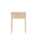 Table de Nuit Home ESPRIT Naturel 48 x 35 x 65 cm