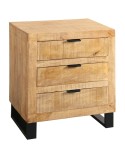 Table de Nuit Home ESPRIT 64 x 44 x 64 cm