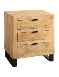 Table de Nuit Home ESPRIT 64 x 44 x 64 cm