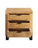 Table de Nuit Home ESPRIT 64 x 44 x 64 cm