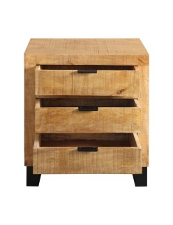 Table de Nuit Home ESPRIT 64 x 44 x 64 cm