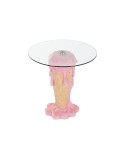 Mesa auxiliar Home ESPRIT Rosa 48 x 48 x 49 cm