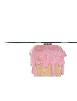 Mesa auxiliar Home ESPRIT Rosa 48 x 48 x 49 cm
