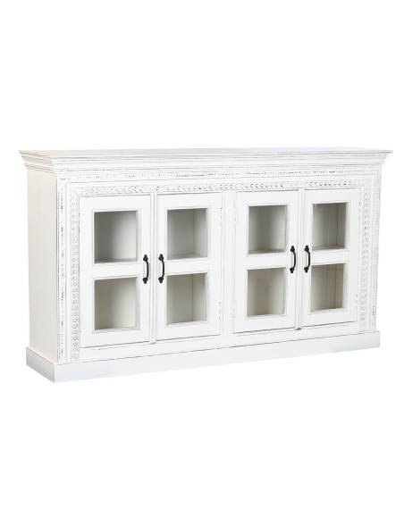 Anrichte Home ESPRIT Weiß Kristall Mango-Holz 180 x 40 x 100 cm