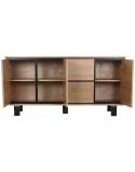 Anrichte Home ESPRIT Metall Holz MDF 160 x 38 x 80 cm