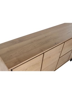 Anrichte Home ESPRIT Metall Holz MDF 160 x 38 x 80 cm