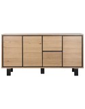 Anrichte Home ESPRIT Metall Holz MDF 160 x 38 x 80 cm